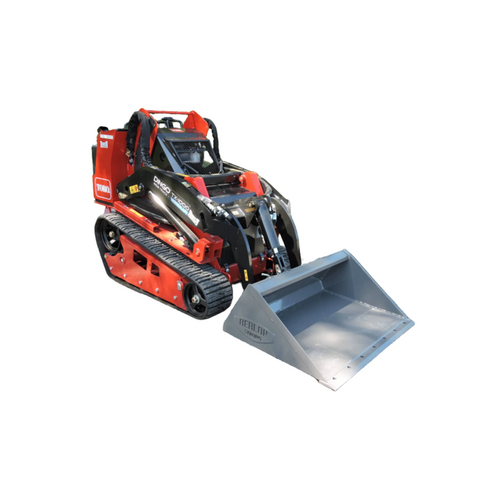 Berlon | Mini Extended Lip Low Pro Bucket Series | Mini Skid Steer Bucket