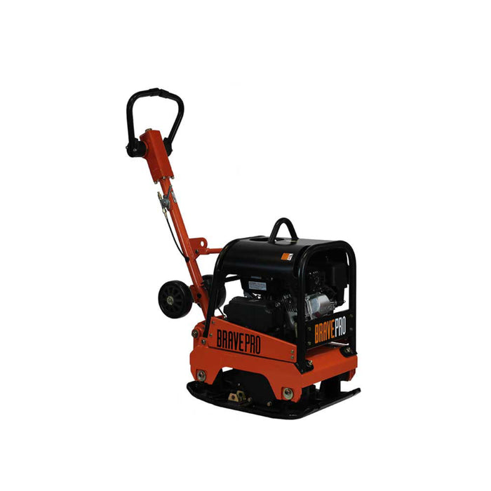 Brave | Reversible Plate Compactor | 15 In. | Wheel Kit | Honda GX160