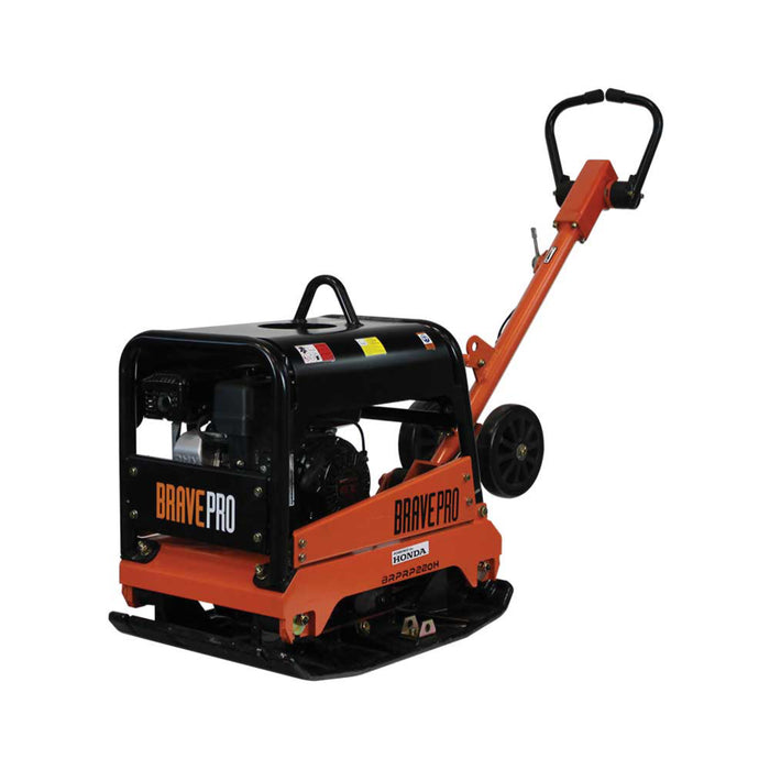 Brave | Reversible Plate Compactor | 20 In. | Wheel Kit | Honda GX200