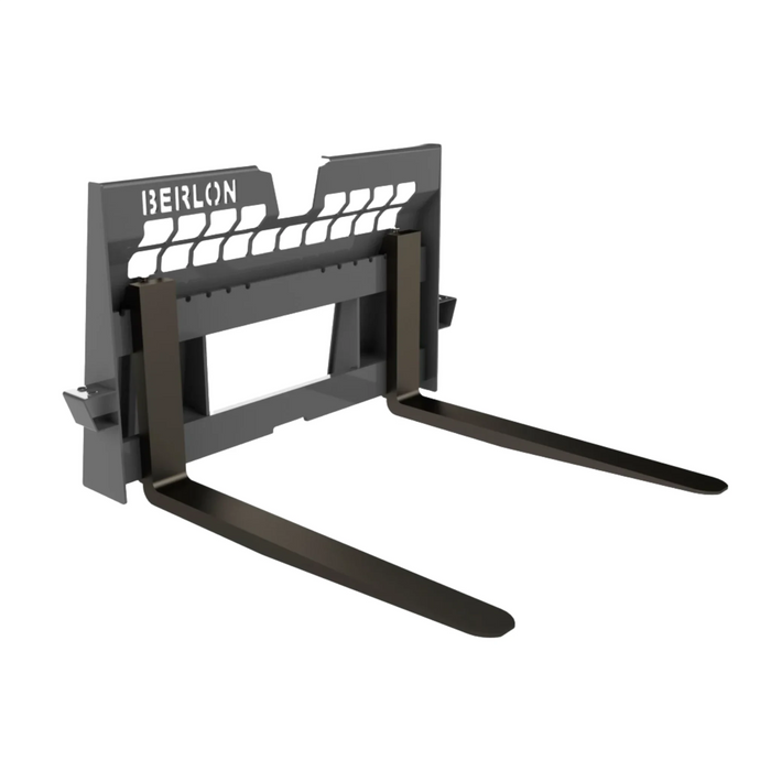 Berlon | Heavy Duty Pallet Forks | Skid Steer, Loader, & Tractor Pallet Forks