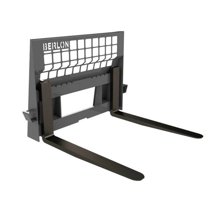 Berlon | Heavy Duty Pallet Forks | Skid Steer, Loader, & Tractor Pallet Forks