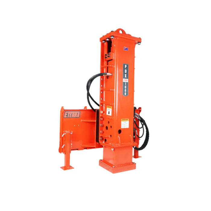 Eterra | PDX-1000 Post Driver Attachment | Excavator Attachments