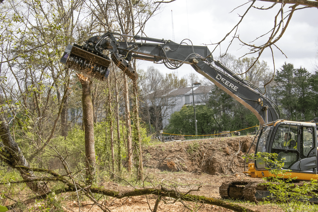 Blue Diamond | Excavator Drum Mulcher-Extreme Duty | Excavator Attachments