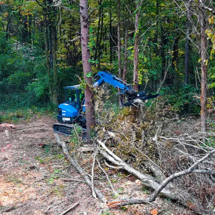 Blue Diamond | Mini Excavator Brush Cutter | Severe Duty Series-2 Brush Cutter