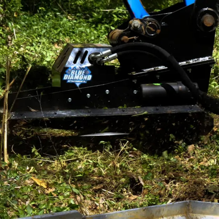 Blue Diamond | Mini Excavator Brush Cutter | Severe Duty Series-2 Brush Cutter