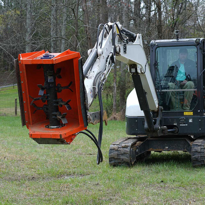 Eterra | EX-30 Excavator Flail Mower | Excavator Brush Cutter Attachment