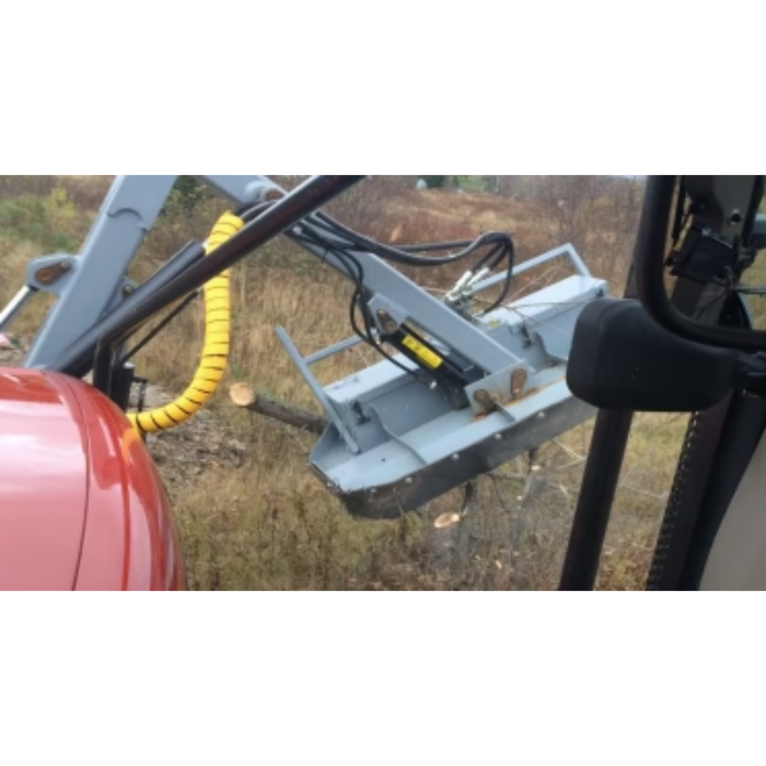 Forax | Front Mount Tilt / Extend 15' Boom Groomer Brush Cutter | 72" Cutting Width | Tractor Attachments