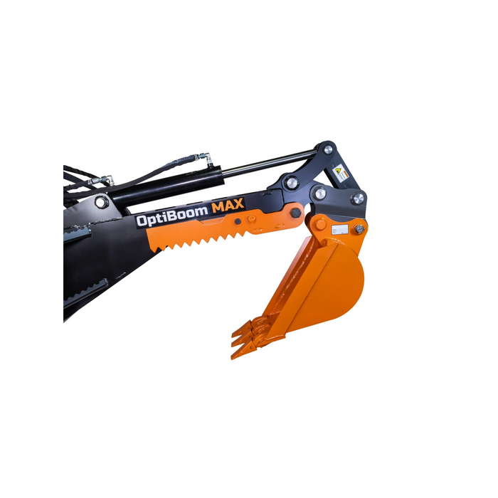 Lowe | OptiBoom Max Backhoe Attachment | Skid Steer Attachments