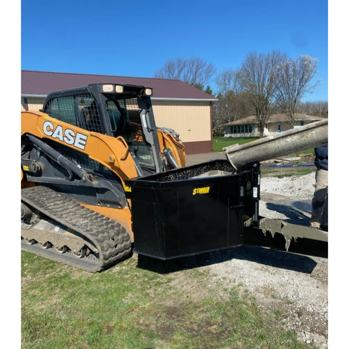 Stinger Attachments | Concrete Bucket | Skid Steer Attachments