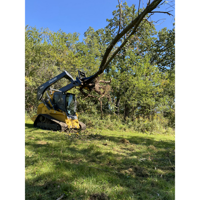 Stinger Attachments | Tree Puller | Skid Steer Attachments