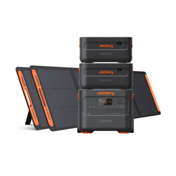 Jackery | Solar Generator 2000 Plus Kit with Panels (6kWh) | Portable Power Station
