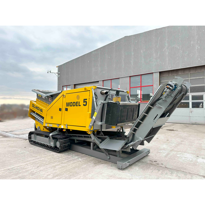 Olnova | Model 5 Primary Shredder | Tracked Diesel, High-Capacity Waste & Recycling Machine