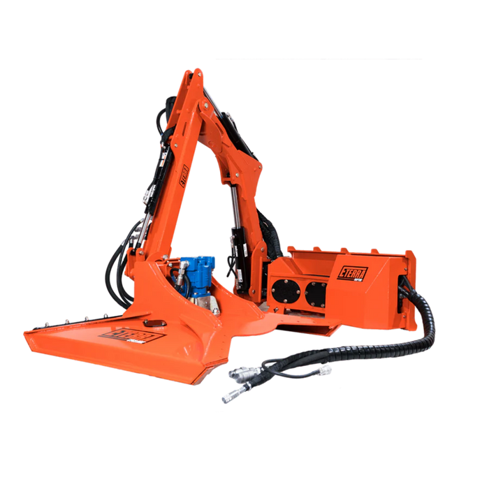 Eterra | Raptor Boom Arm Mower Attachment | Skid Steer Swing Arm Brush Cutter