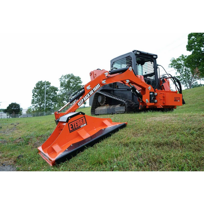 Eterra | Raptor Boom Arm Mower Attachment | Skid Steer Swing Arm Brush Cutter