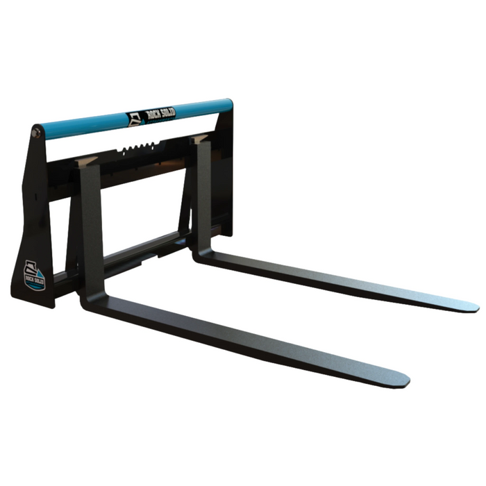 Rock Solid | Class II Light Duty Pallet Forks 2,500 lb. Rating | Skid Steer Pallet forks