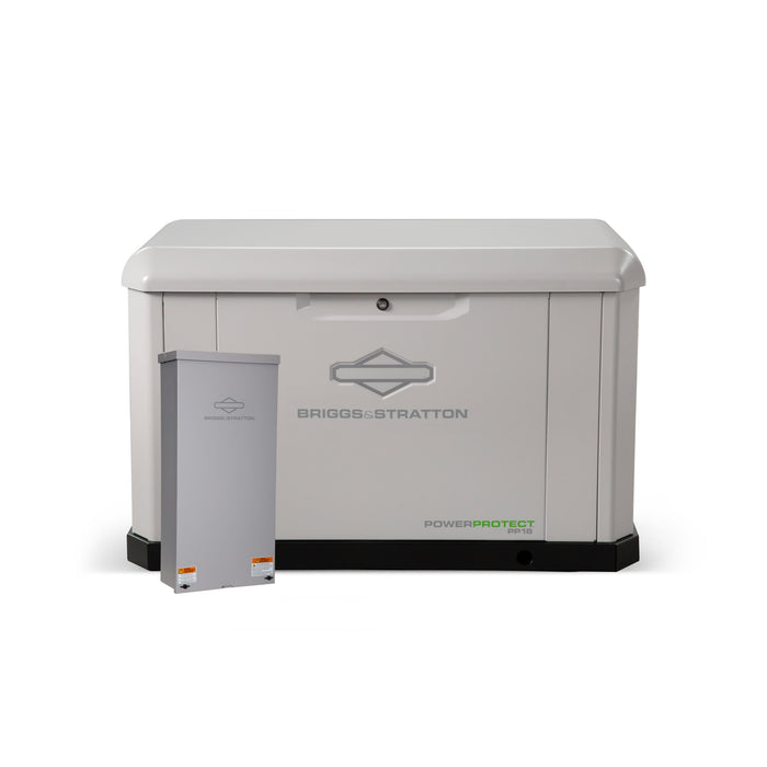 Briggs & Stratton Power Protect 18kW Standby Generator LP/NG with 200 Amp Automatic Transfer Switch and Symphony Choice Kit