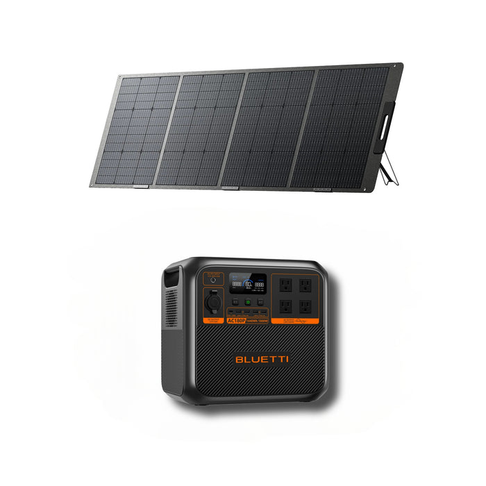 Bluetti | 1800W | 1440Wh LiFePO4 Solar Power Station | AC180P Solar Generator