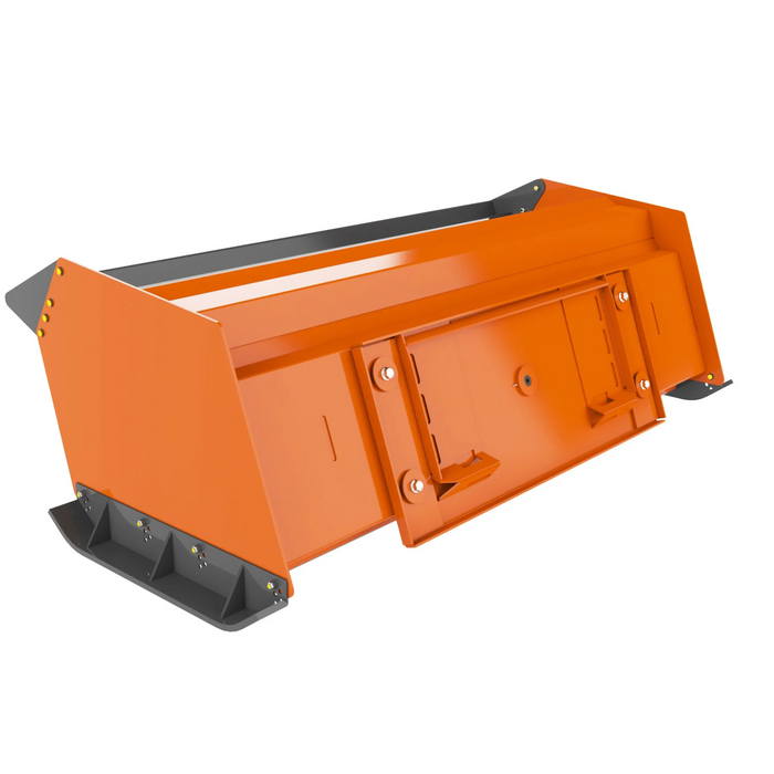 Berlon | Low Profile Snow Pusher | Skid Steer & Tractor Snow Pusher