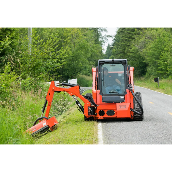 Eterra | Raptor Boom Arm Mower Attachment | Skid Steer Swing Arm Brush Cutter