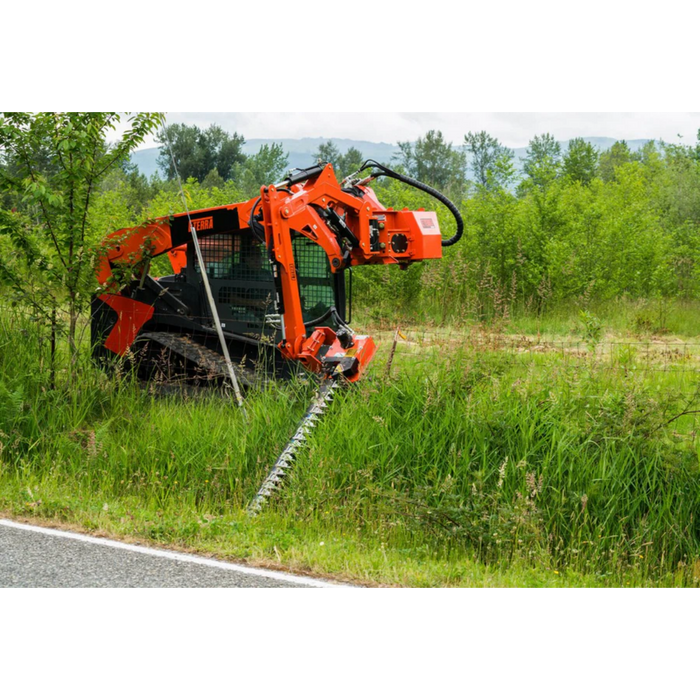 Eterra | Raptor Boom Arm Mower Attachment | Skid Steer Swing Arm Brush Cutter