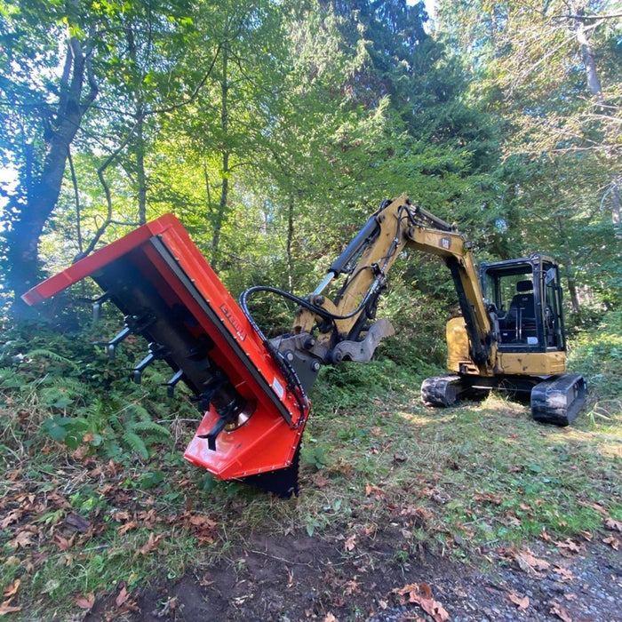 Eterra | EX-40 Excavator Flail Mower | Excavator Brush Cutter Attachment