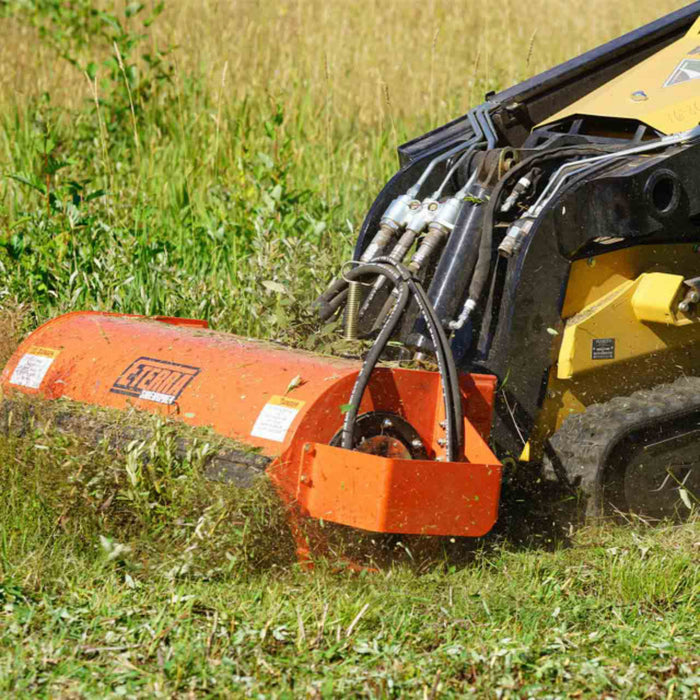 Eterra | Sidewinder Flail Mower Head | Mini Skid Steer Brush Cutter