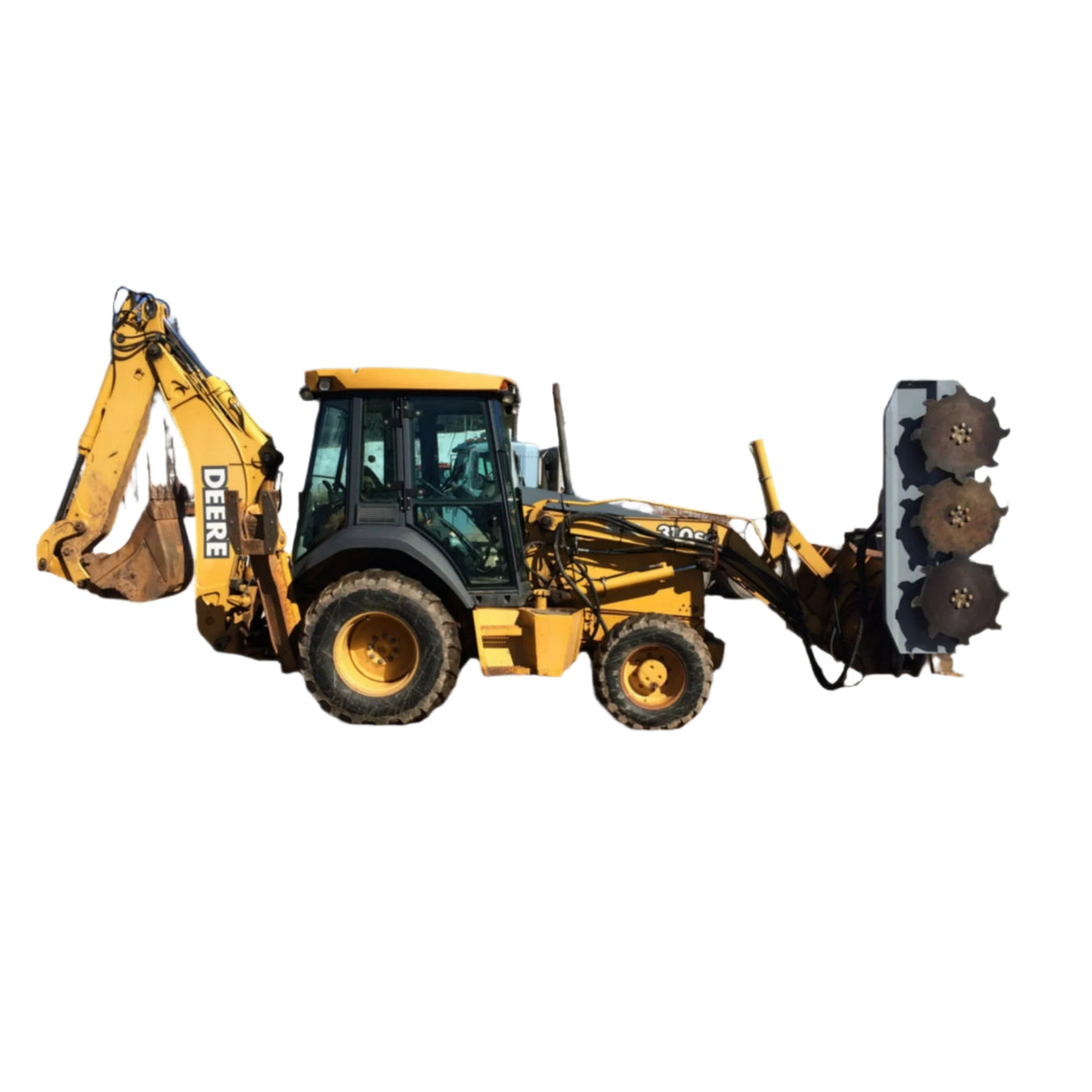 Backhoe Brush Cutter