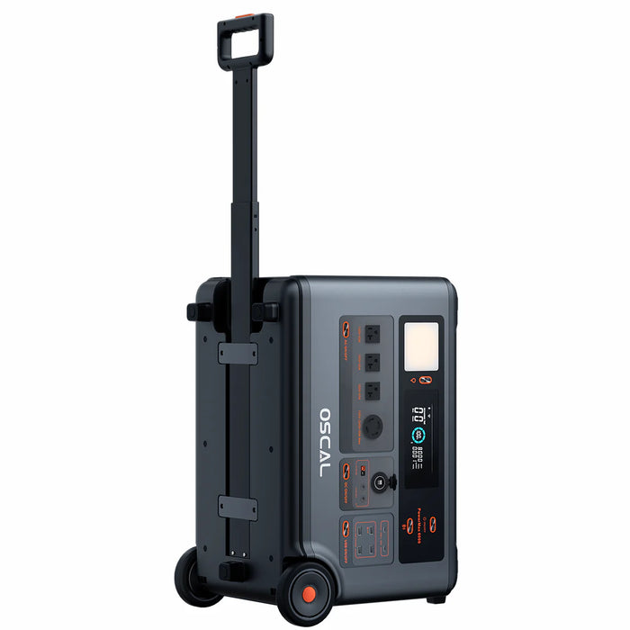 Oscal | PowerMax 6000 Portable Power Station | 6000W 120/240V Dual Voltage