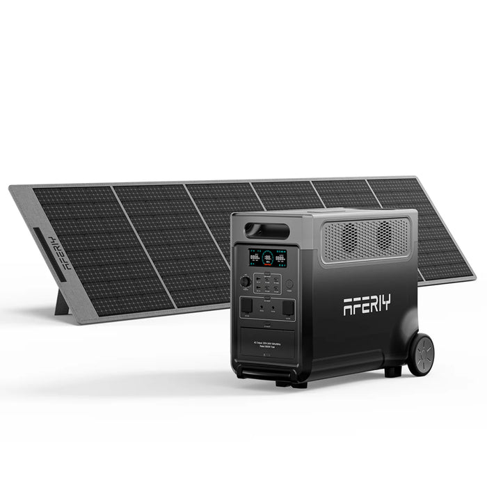 Aferiy | AF-P210 Portable Power Station | 2400W/4800W | LiFePO4 Battery 2048Wh