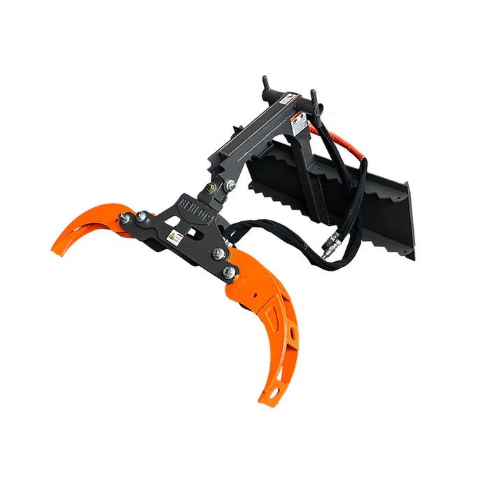 Berlon | Full Size Forestry Claw | Skid Steer & Tractor Grapple