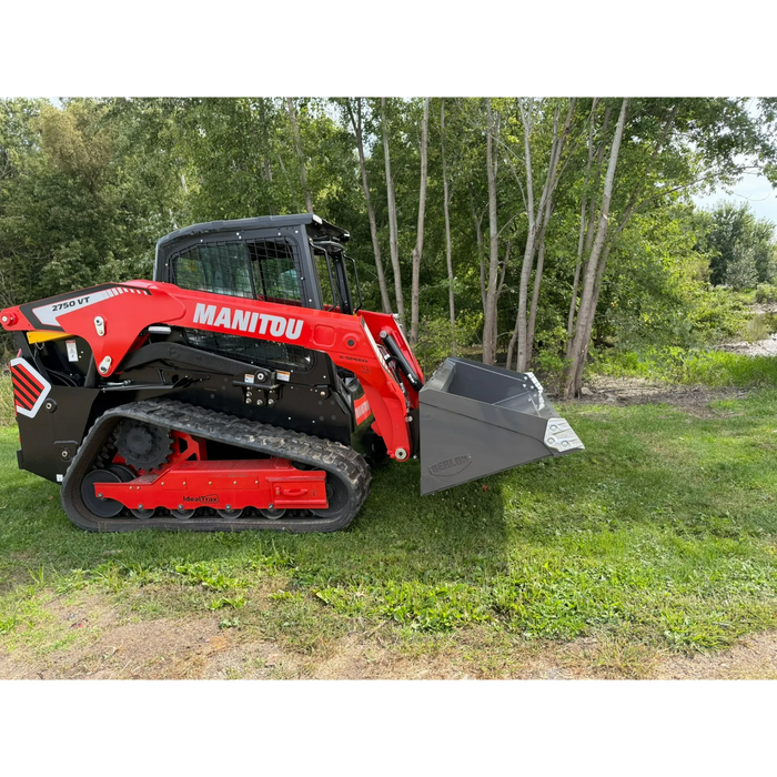 Berlon | Heavy Duty Grading Bucket | Skid Steer Attachment