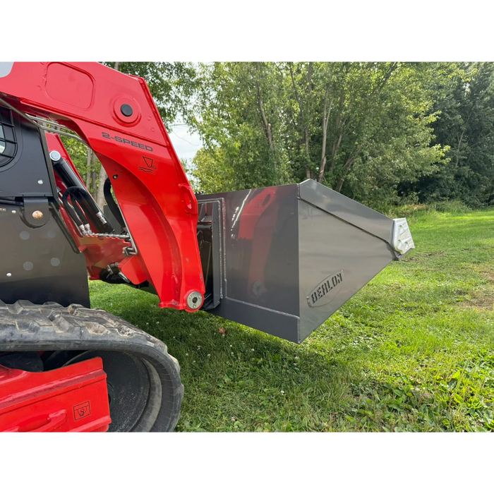 Berlon | Heavy Duty Grading Bucket | Skid Steer Attachment