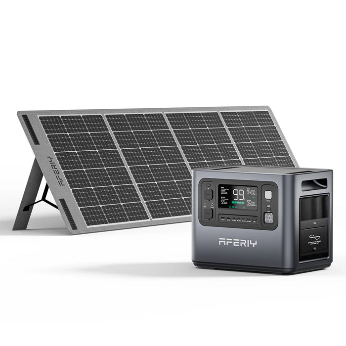 Aferiy | AF-P210 Portable Power Station | 2400W/4800W | LiFePO4 Battery 2048Wh