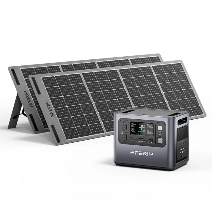 Aferiy | AF-P210 Portable Power Station | 2400W/4800W | LiFePO4 Battery 2048Wh