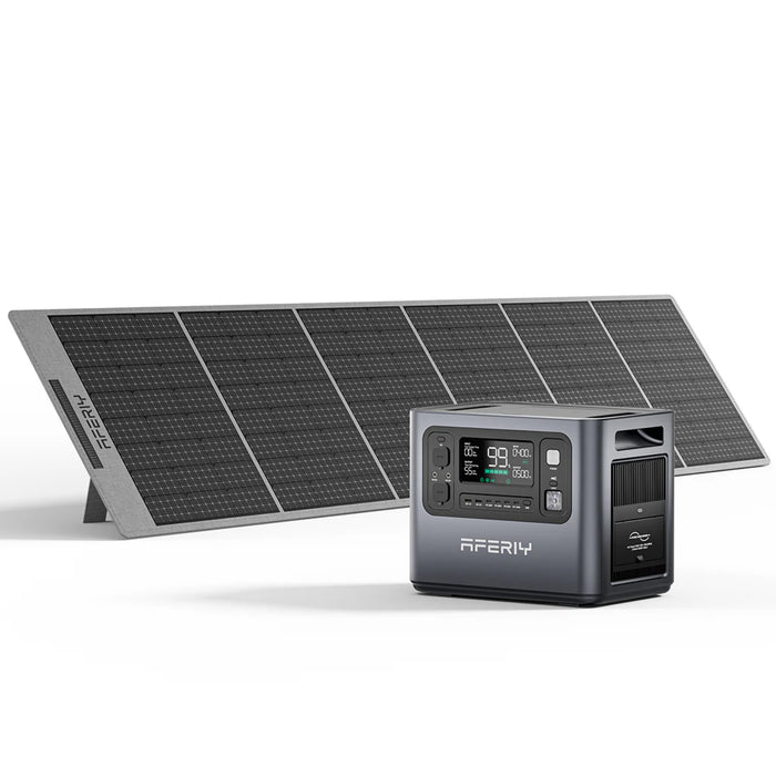 Aferiy | AF-P210 Portable Power Station | 2400W/4800W | LiFePO4 Battery 2048Wh