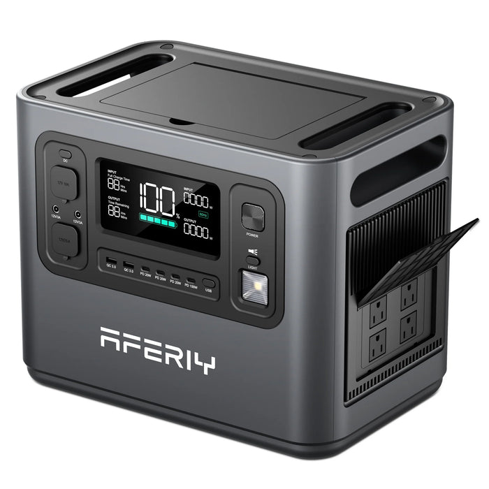 Aferiy | P110-D Portable Power Station | 1200W 960Wh