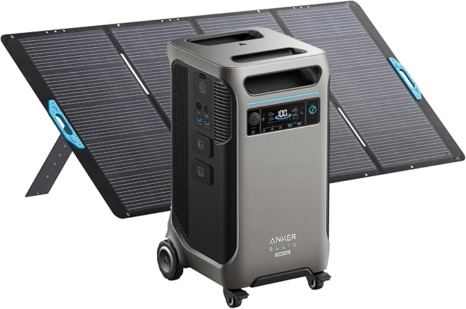 Anker | F3800 Plus Portable Power Station | 3,840Wh | 6,000W AC Output | 120V/240V