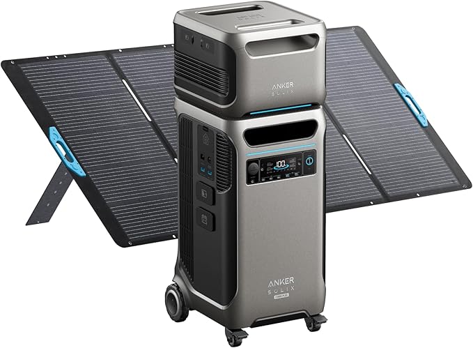 Anker | F3800 Plus Portable Power Station | 3,840Wh | 6,000W AC Output | 120V/240V
