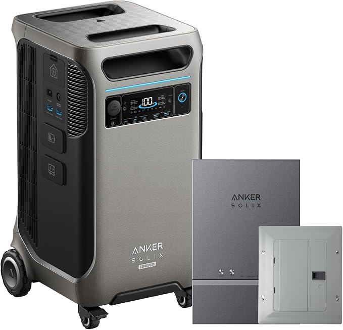 Anker | F3800 Plus Portable Power Station | 3,840Wh | 6,000W AC Output | 120V/240V