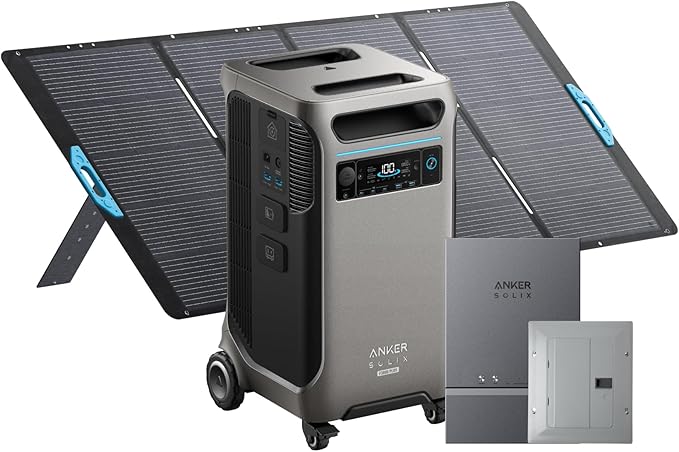 Anker | F3800 Plus Portable Power Station | 3,840Wh | 6,000W AC Output | 120V/240V