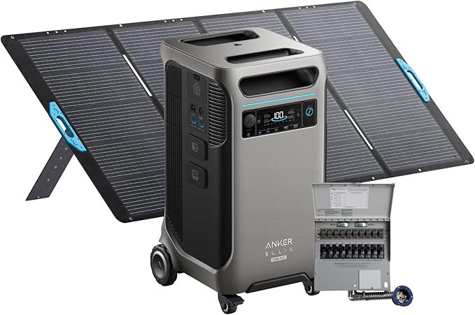 Anker | F3800 Plus Portable Power Station | 3,840Wh | 6,000W AC Output | 120V/240V