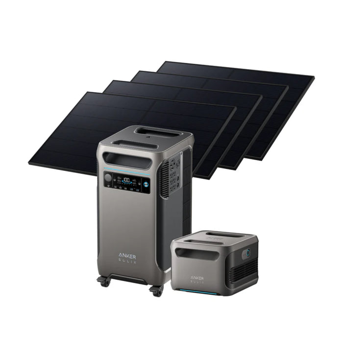 Anker SOLIX | F3800 Portable Power Station | Home Backup 3840Wh 6000W