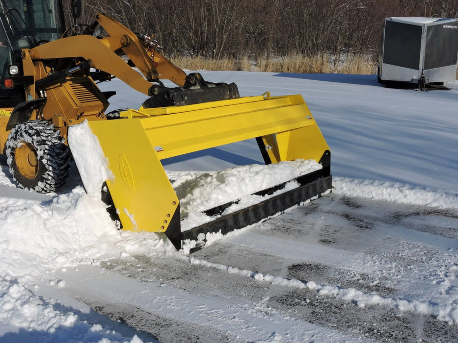 Berlon | Low Profile Snow Pusher | Skid Steer & Tractor Snow Pusher