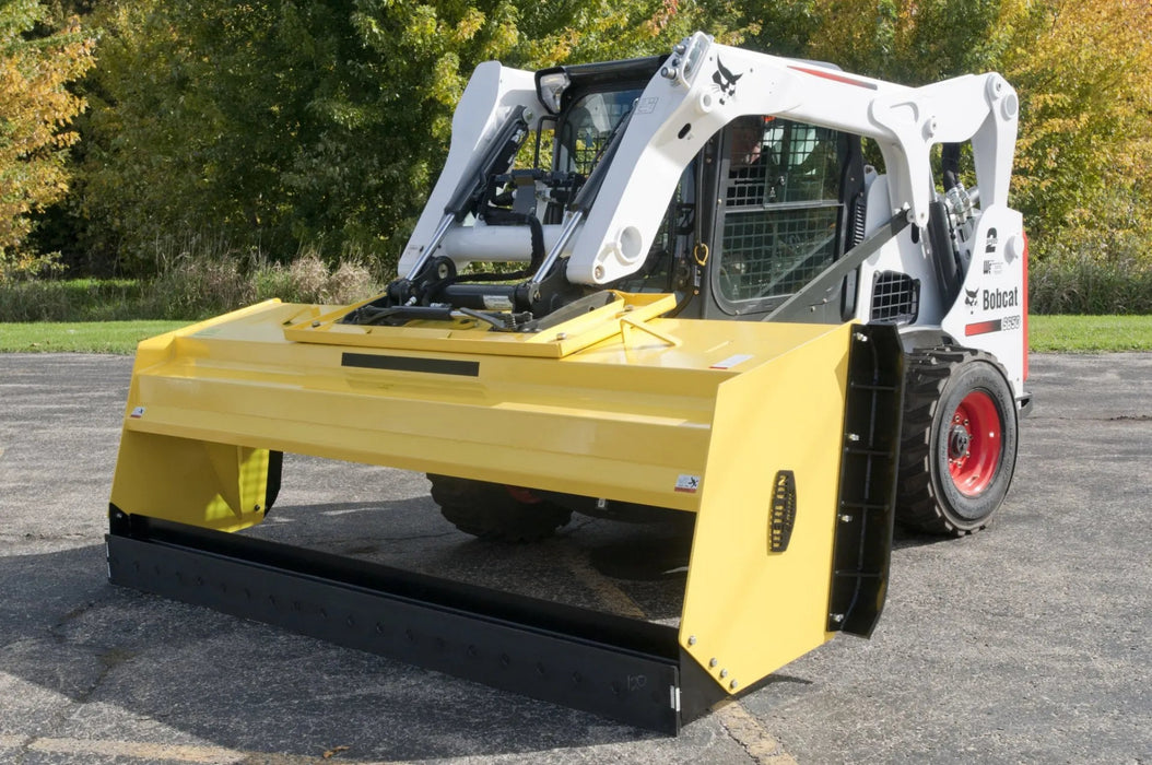 Berlon | Low Profile Snow Pusher | Skid Steer & Tractor Snow Pusher