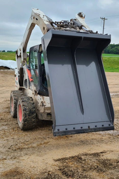 Berlon | Material Long Bucket | Skid Steer Bucket