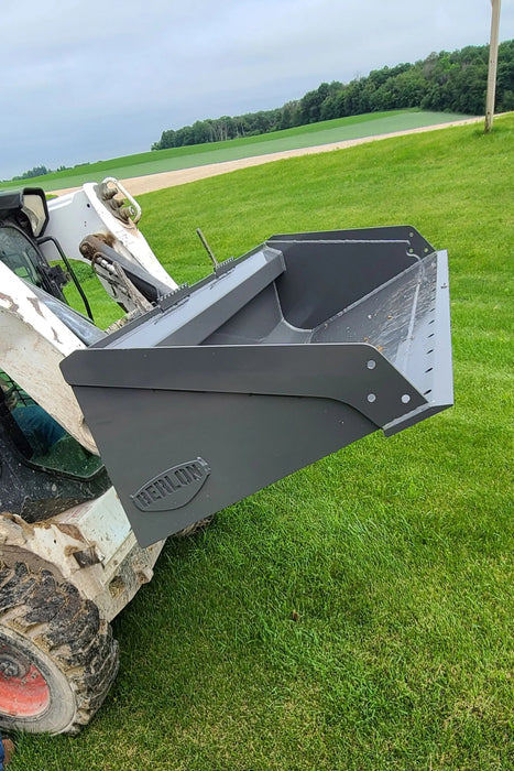 Berlon | Low Profile Extended Lip bucket Series | Skid Steer Bucket