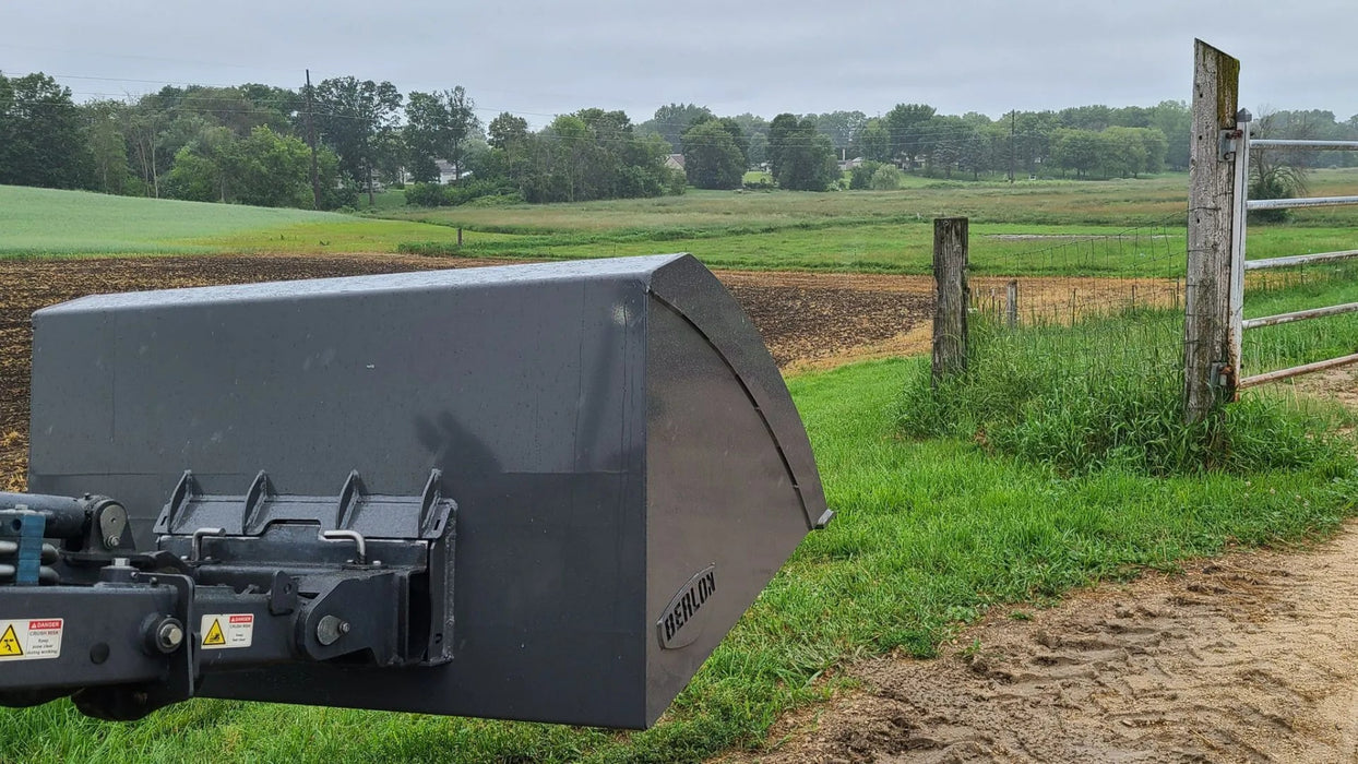 Berlon | Mini Snow and Light Material Series | Mini Skid Steer Bucket