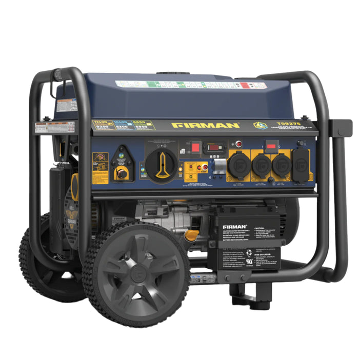 Firman |Tri Fuel Portable Generator | 11400W Electric Start 120V/240V with CO Alert