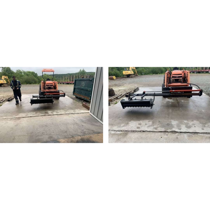 Forax | Small-Medium Tractor Mulcher Attachment | GP40 Gas Powered Mulcher Attachment