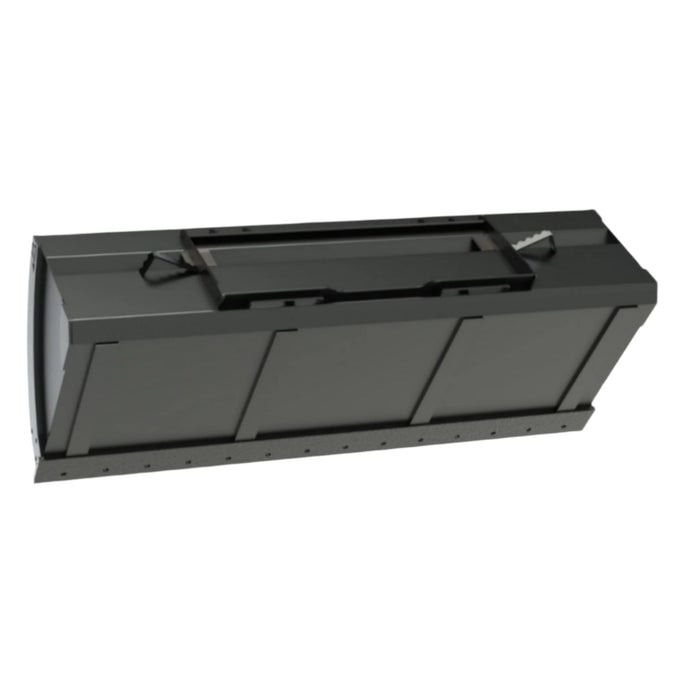 Rock Solid | new Low Profile Utility Bucket | Skid Steer Attachment